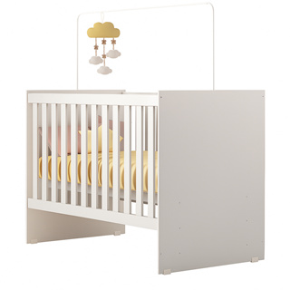 Mini Berço Para Bebê Life Com Grades De Segurança 100% MDF em Oferta na Shopee