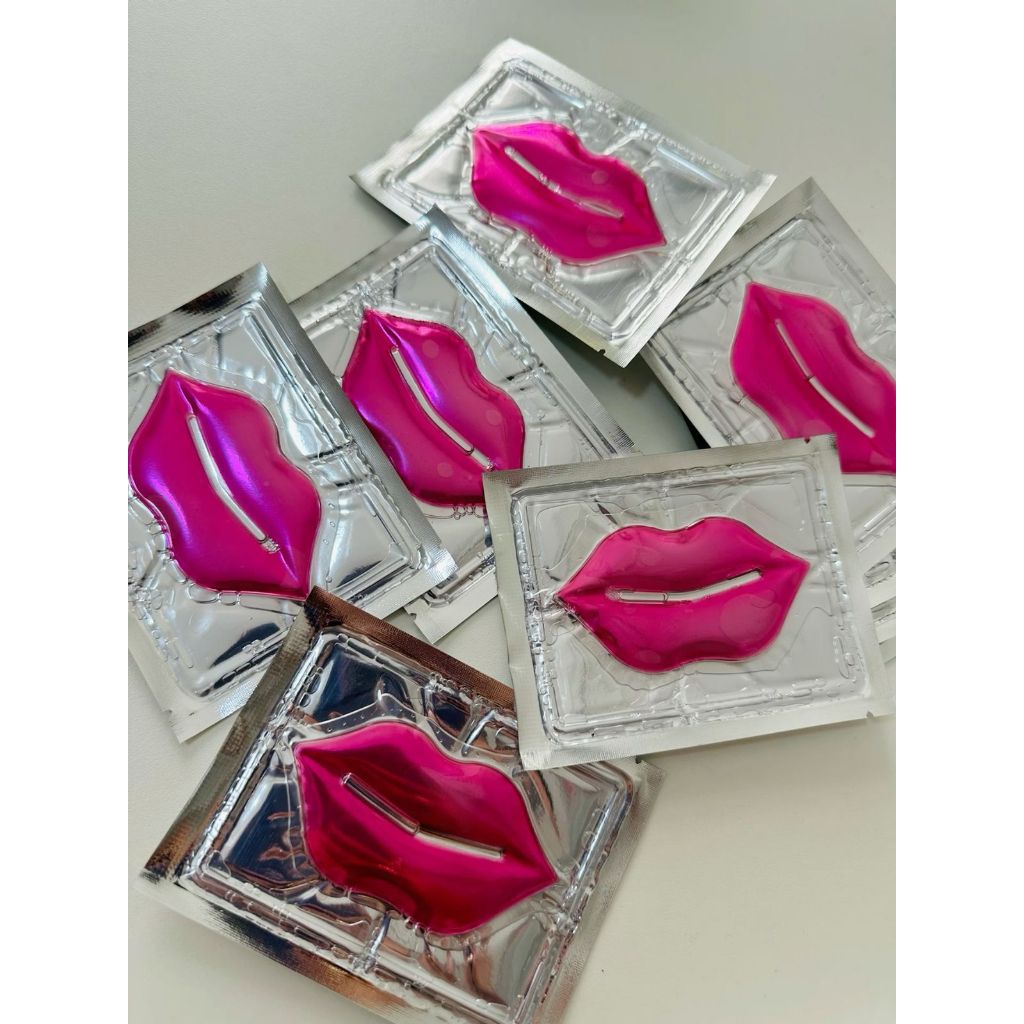 Máscaras Hidratante Labial Boca com Colágeno Nutrição Brilho Lábios