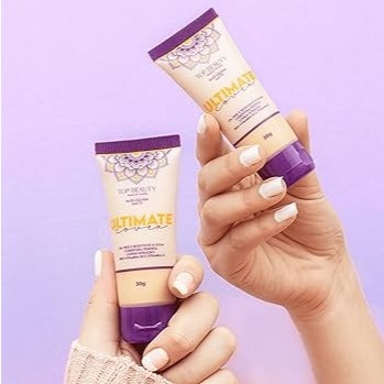 Base Líquida Matte Cobertura Media Alta ULTIMATE Top Beauty Base Facial Resistente á Água — imagem 2 de 2