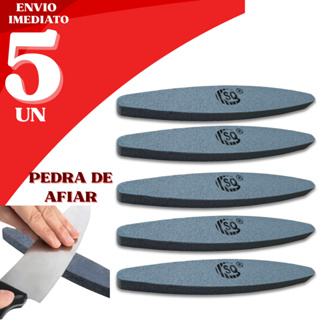 Kit Pedra de Amolar 5/3/1 Pçs Canoa Artesanal Alta Resistência e Eficiência em Oferta na Shopee