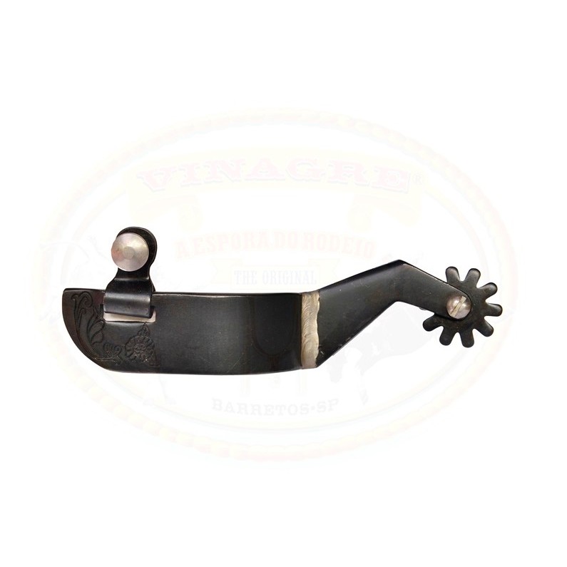 Espora Billy 1 1/4 Preta 871 - Vinagre