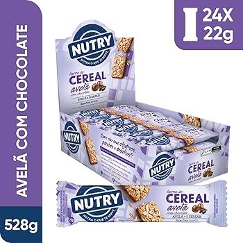 Barra de Cereais Nutry Sabores/24 unidades