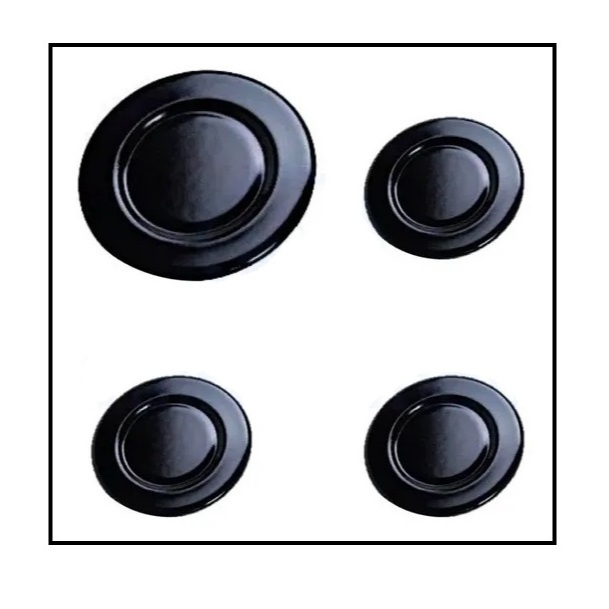 Imagem Kit Espalhador De Chama Cooktop Fischer 04 bocas