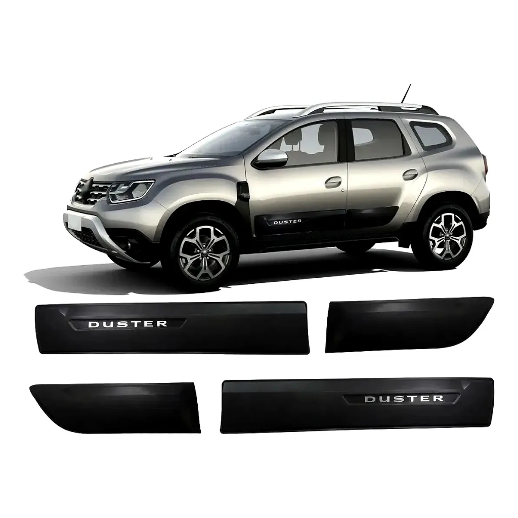 Jogo Friso Lateral Duster 2022 23 24 2025 Modelo Original Preto em Oferta na Shopee