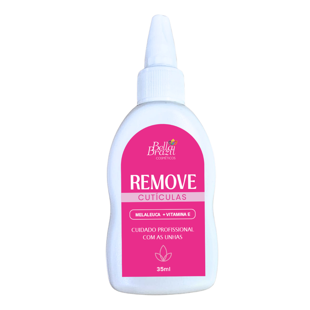 Removedor de Cuticulas 35ml Remove Bella Brazil Manicure em Oferta na Shopee