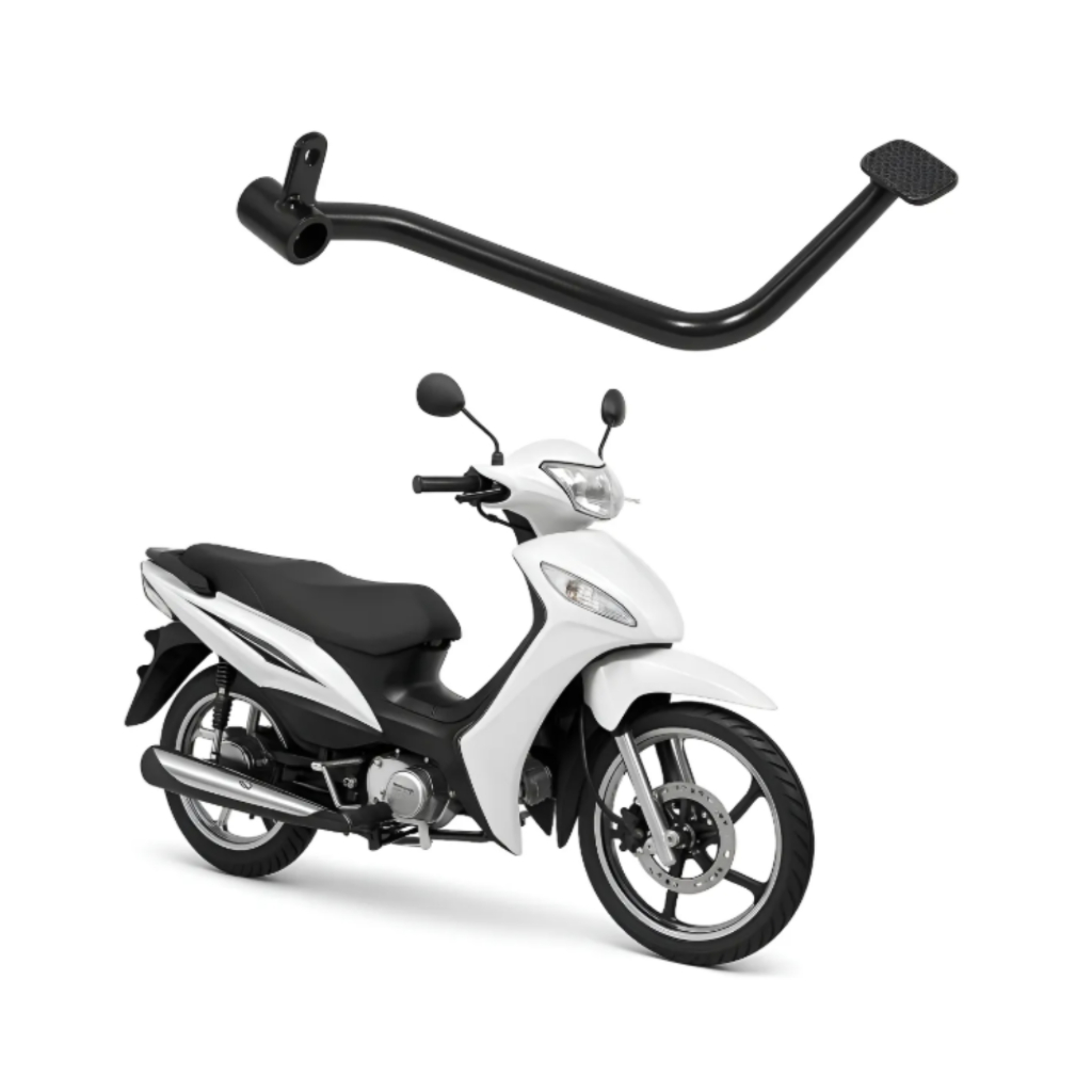 Pedal Freio Traseiro Preto Shineray Jet 50 125 Quallymotos
