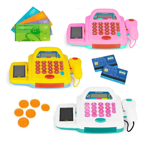 Brinquedo Caixa Registradora Mini Market Mercadinho 31 Peças Com Som e Luz - Homeplay
