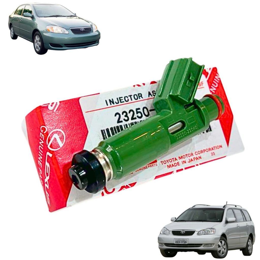 Bico Injetor Toyota Corolla Fielder 1.8 16v 2003 2004 2005 2006 2007 2008 Gasolina 23250-22040
