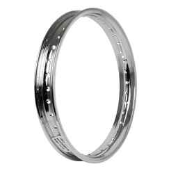 Aro Calha Jante Folha 14 Cromado P/ Roda Traseira Biz 100 110 125 Pop 100 110