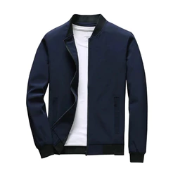 Jaqueta Corta Vento Masculina Casual Leve Bomber Blusa