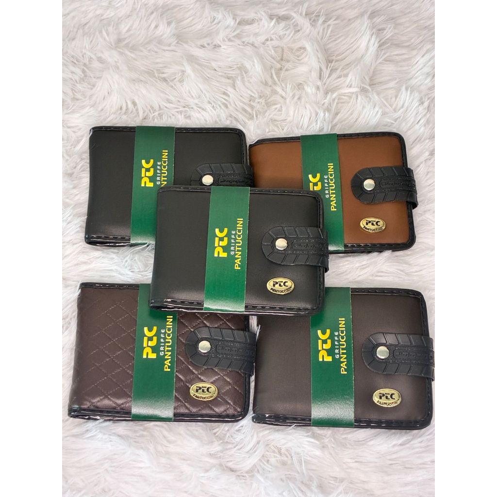 Kit 5 Carteira Masculina Couro Sintetico Ptc Pantuccini
