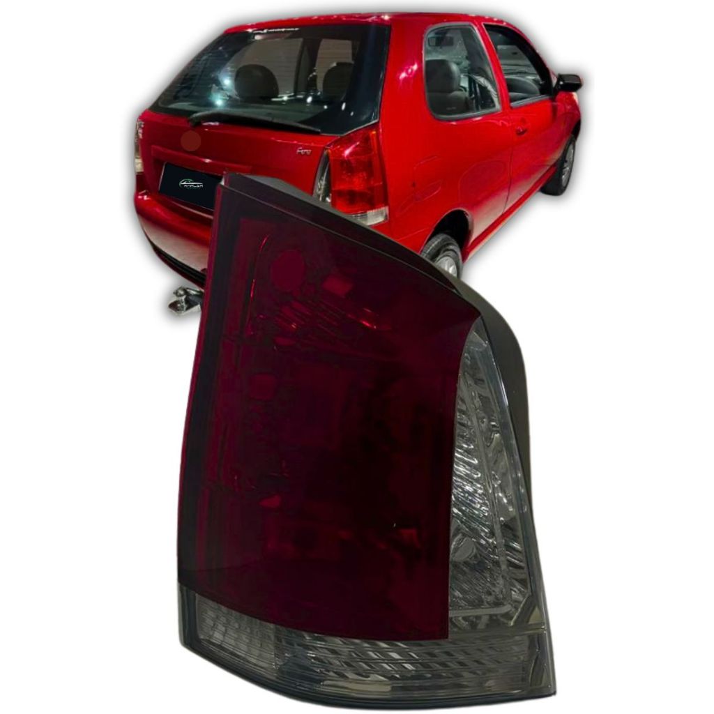 Lanterna Traseira Para Fiat Palio G3 2005 2006 2007 2008 2009 2010 à 2016 Economy Fumê