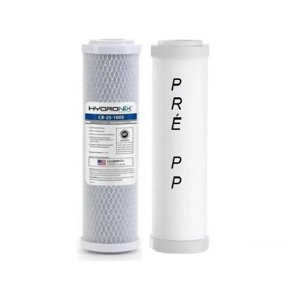Refil Filtro Água Para Purificador Hoken Multi 1500 Hydronix Cinza Branco C/ Acabamento