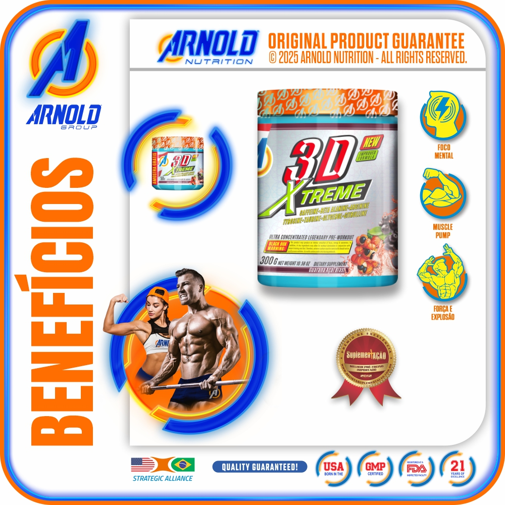 Arnold 3D Extreme 150g Arnold Nutrition