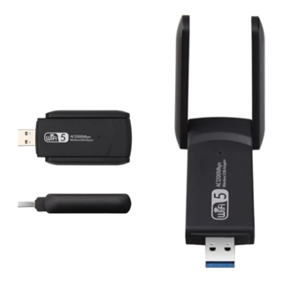 Adaptador Usb Wifi Wireless Dual Band Ac1300 5ghz e 2.4ghz 1300mbps Duas Antenas Externas em Oferta na Shopee