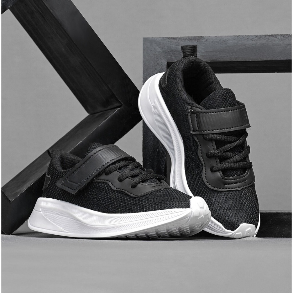 Tenis Infantil Preto Confortável 26 ao 33 em Oferta na Shopee