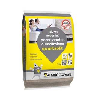 Rejunte Cerâmica Porcelanato Resinado 5Kg Cores Quartzolit. em Oferta na Shopee