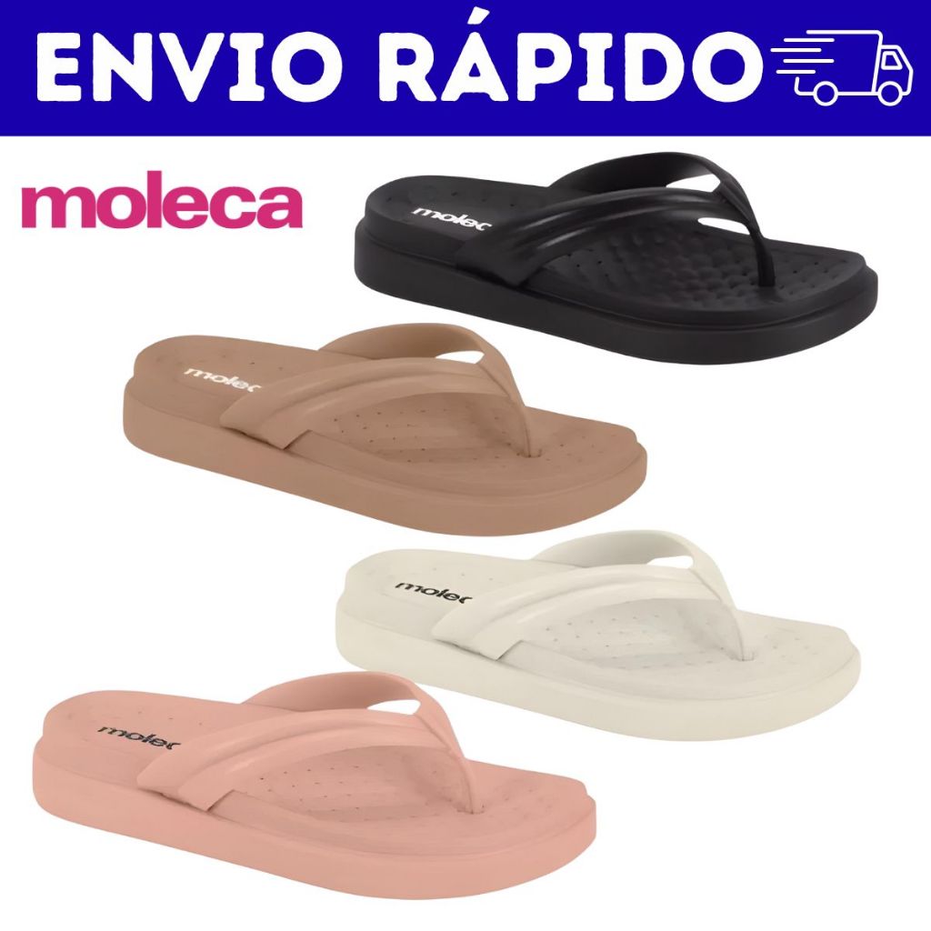 Tamanco Sandália Chinelo Moleca Nuvem Muito Confortável Leve Macio Calce Facil Original Envio Rapido