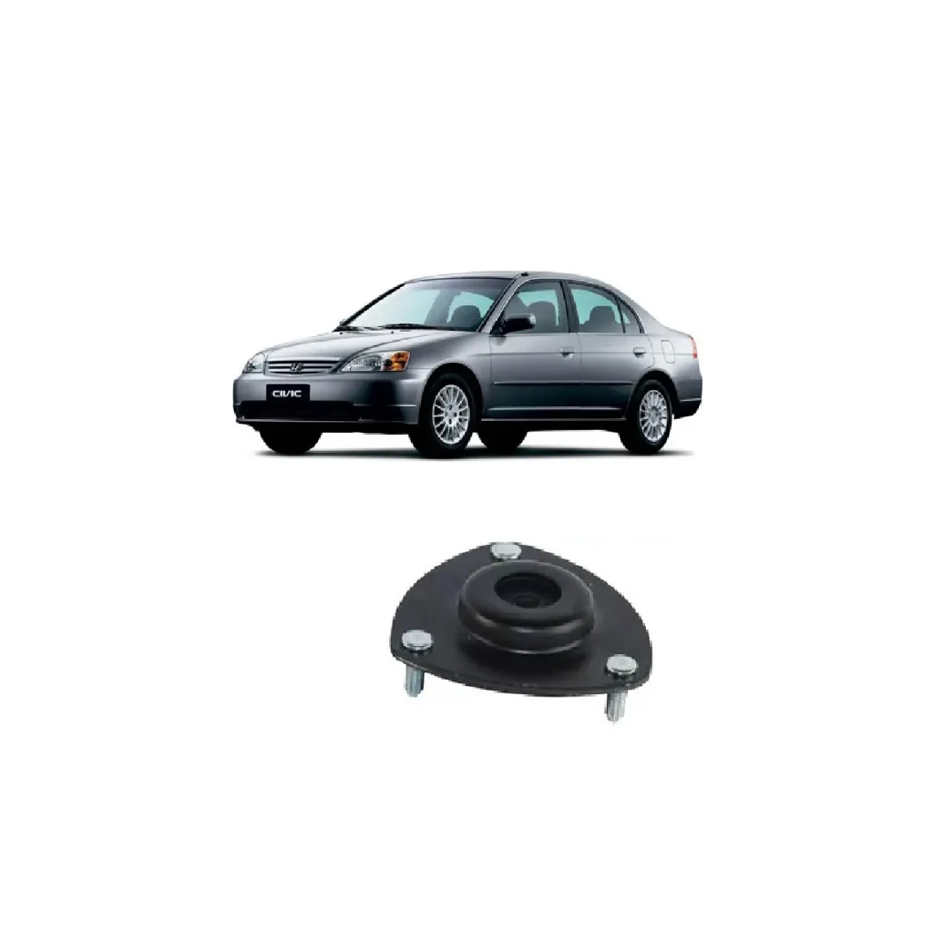 Coxim Amort Dianteiro Crv 2002...2006 Honda Civic 2001/2001