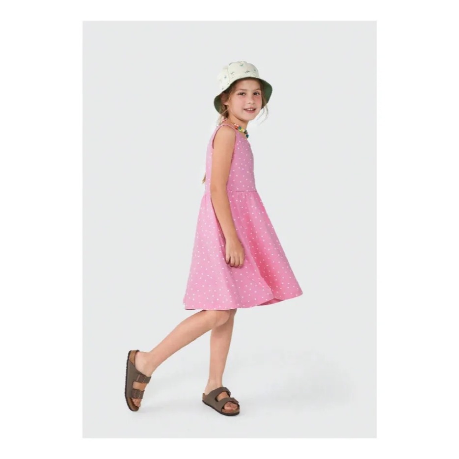 Vestido Curto Infantil Estampado - Hering