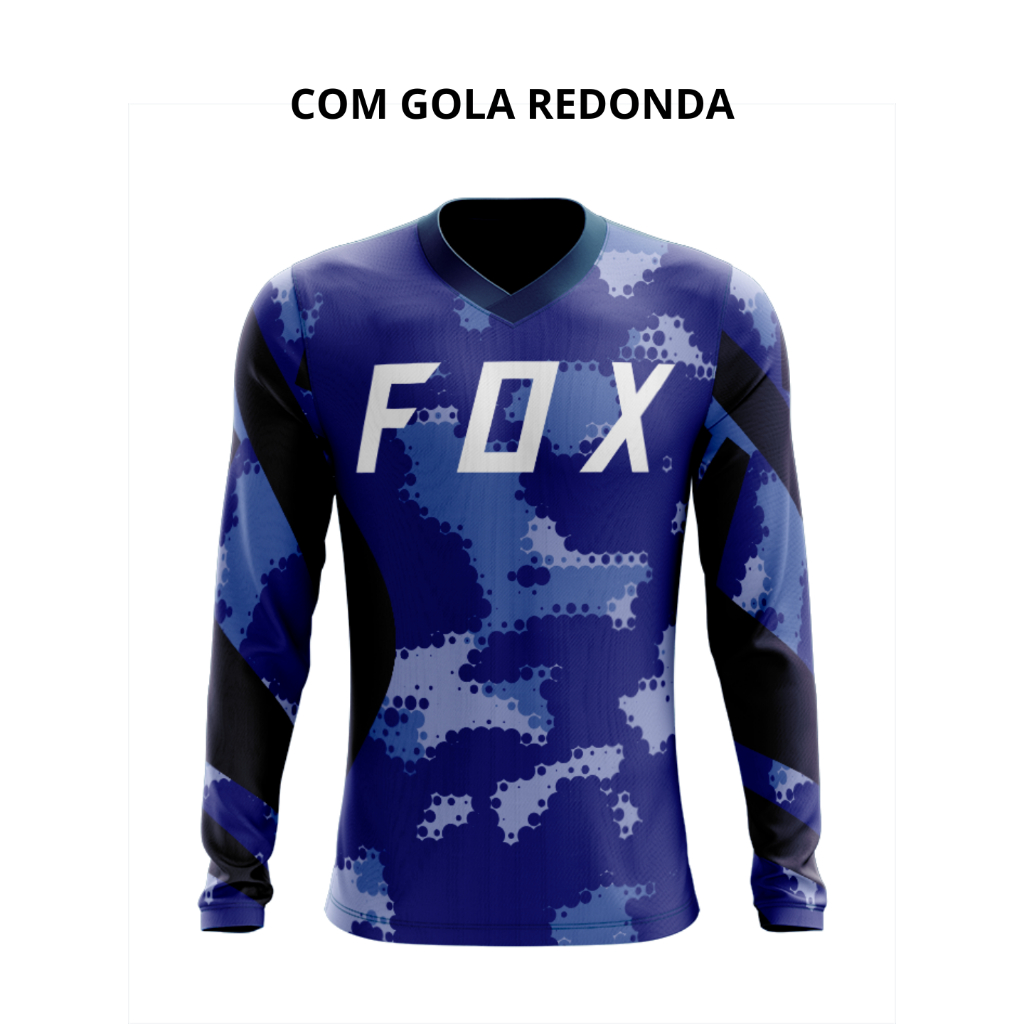 Camiseta Camuflada 12 Dry Fit Manga Longa Proteção UV50+ - Pesca, Motocross, Paintball, Tática, Trilha, Motociclista