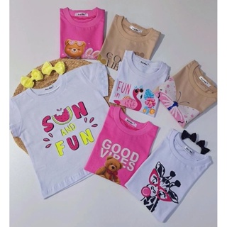 Camiseta de MENINA Infantil 100% ALGODÃO Do 1 ao 10 Várias Estampas em DTF Premium em Oferta na Shopee