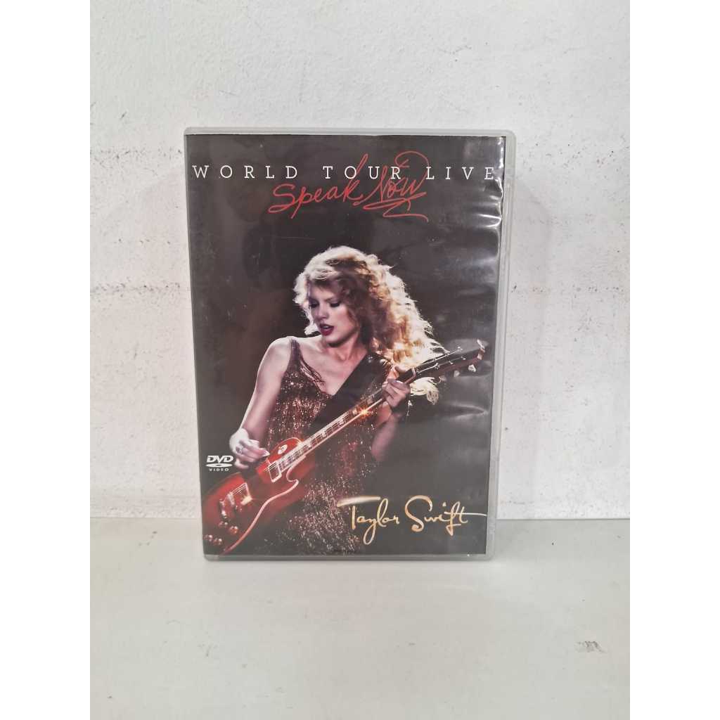 DVD Taylor Swift - World Tour Live Speak Now