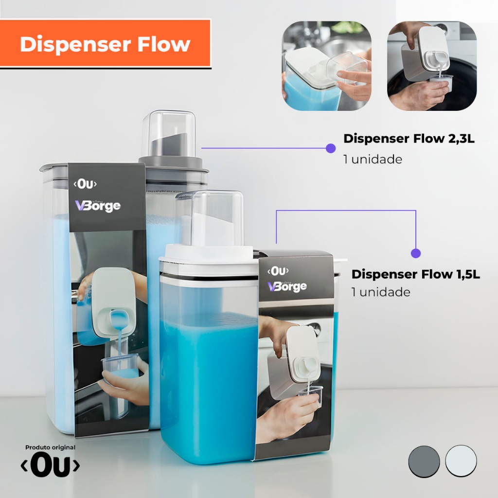 Monte Seu Kit de Dispenser Organizador de Lavanderia Acrílico AMACIANTE SABÃO EM PÓ SABONETE LÍQUIDO em Oferta na Shopee