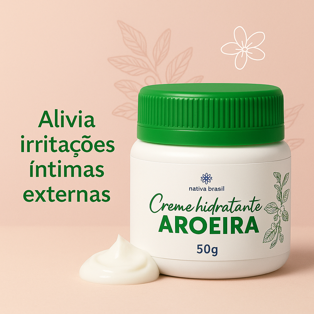Creme de Aroeira 50g | Alivia Irritações Íntimas Externas Calmante e Natural Candidiase Corrimento em Oferta na Shopee