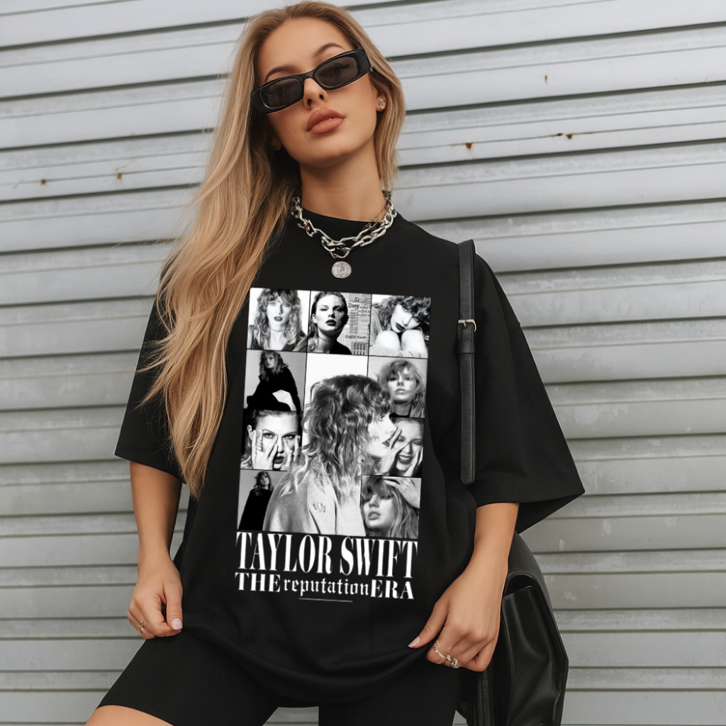 Camiseta Feminina Streetwear Taylor Swift Tumblr Tecido 100% Algodão Camisa Feminina Estilosa Pra Academia E Casual