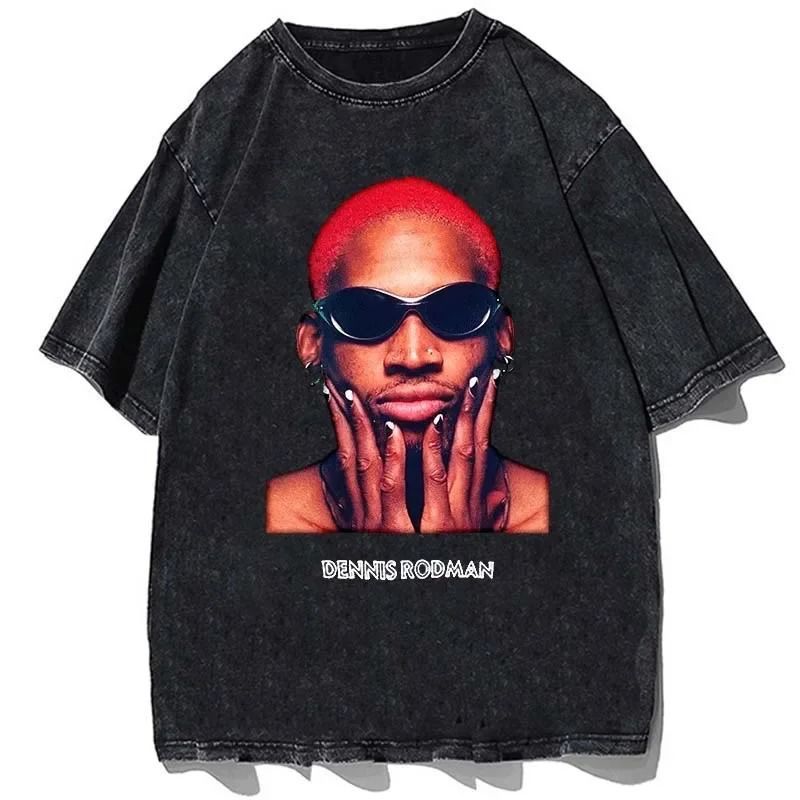 Camiseta Oversized Dennis Rodman Stone Aftersoul Unissex Plus Size PP ao G6 100% Algodão