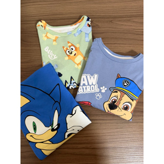 Pijama Curto Menino Disney 100% Algodão 02 ao 10 - Patrulha canina, Mickey, sonic, super Mario… em Oferta na Shopee