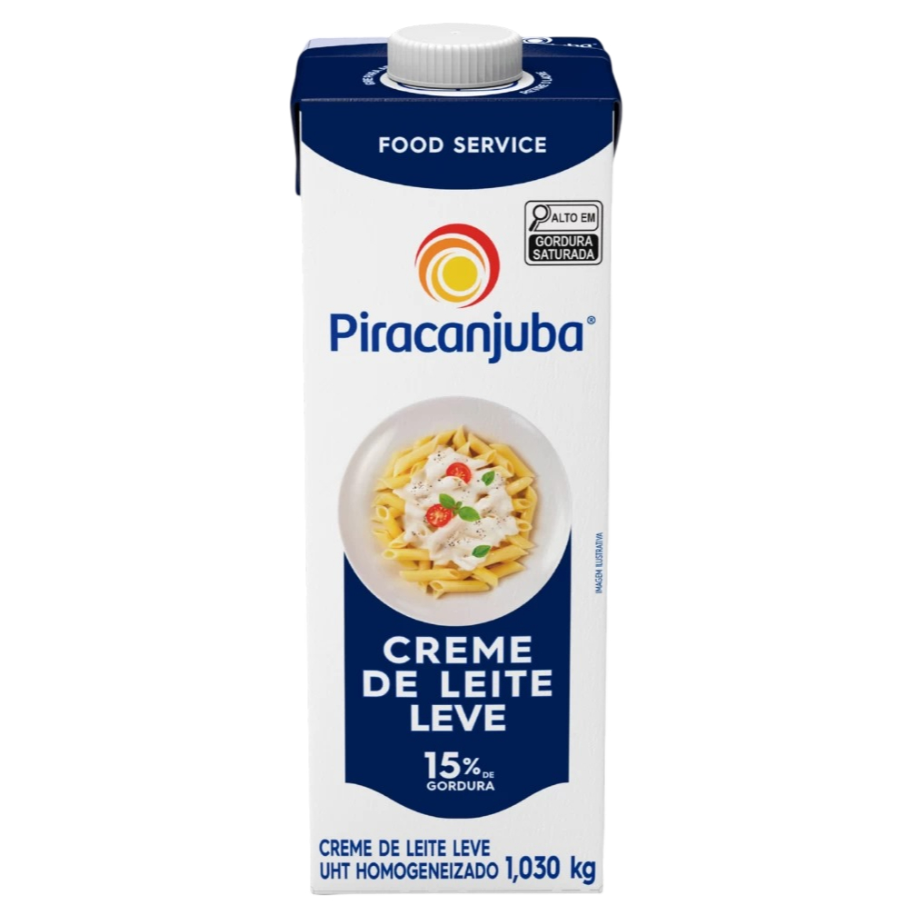 Creme de Leite UHT 15% 1,03kg - Piracanjuba