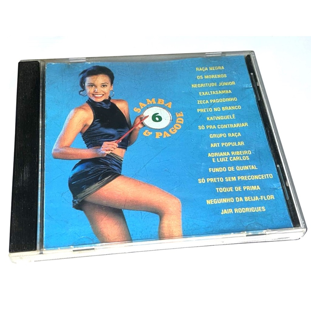 Cd Samba E Pagode Volume 6 Zeca Raça Negra Fundo De Quintal