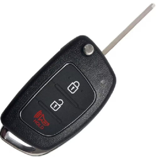 CARCAÇA HB20 3 BOTÕES BUZINA ACOMPANHA LAMINA COD 703 KIA HYUNDAI - ACOMPANHA ADESIVO DE ALUMÍNIO