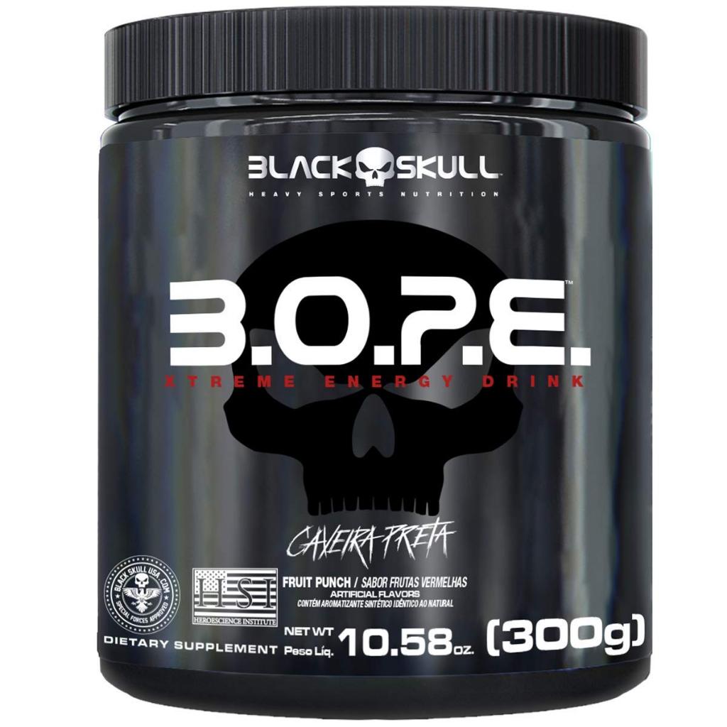 Pre Treino BOPE 300g - Black Skull