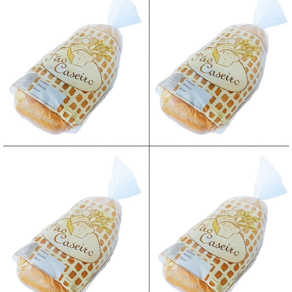 100 saco para pão caseiro de forma saco 25x48 em Oferta na Shopee