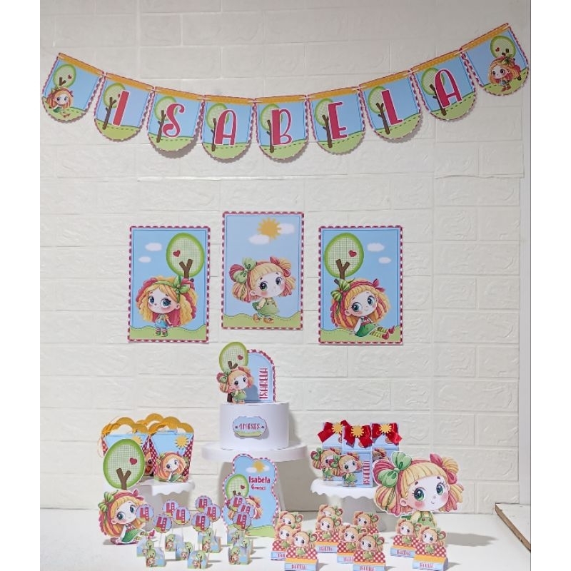 Kit Festa Inspirado Emilia só um bolinho personalizado / Festa/mesversário / aniversário / lembrancinhas