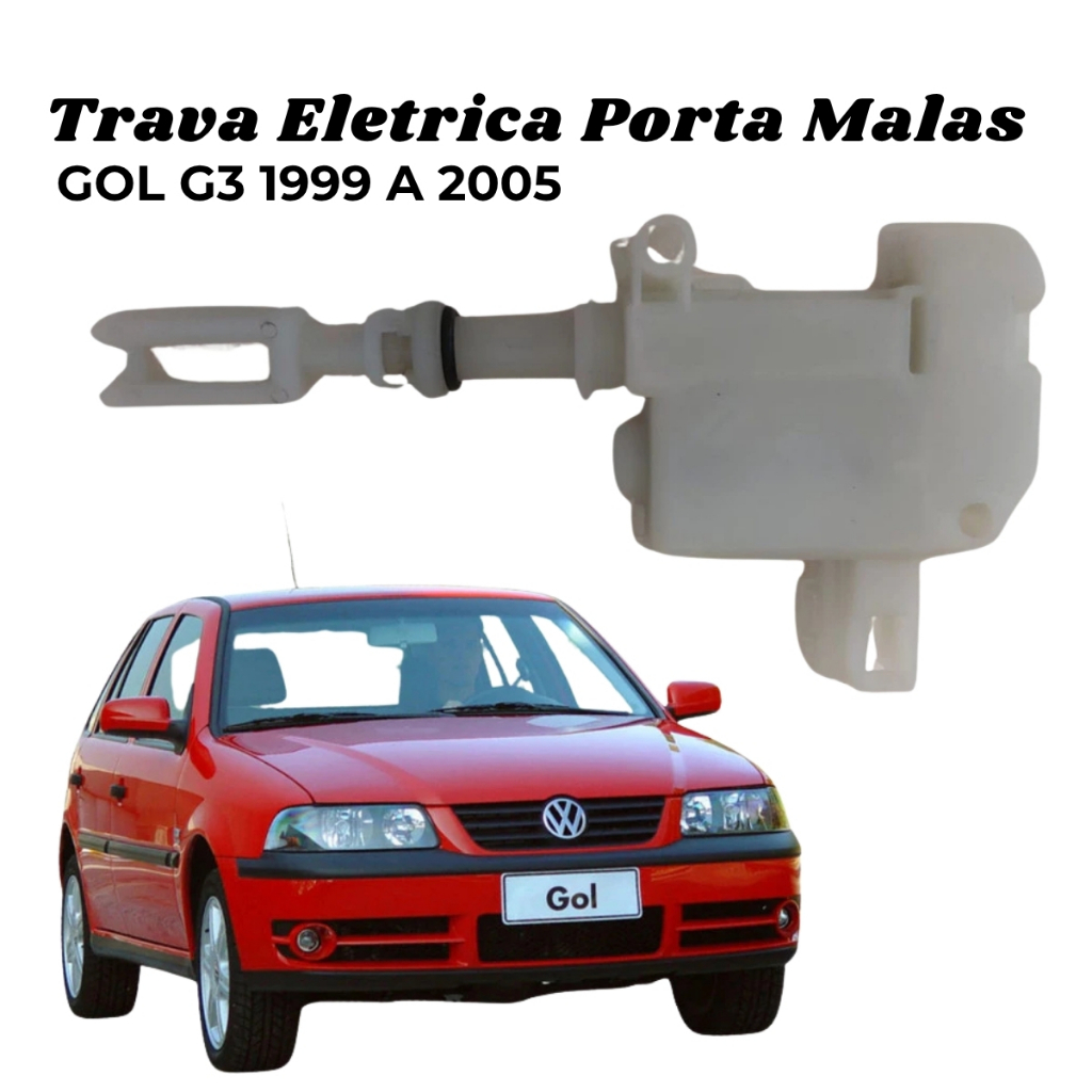 Atuador Motor Trava Eletrica Porta Malas Gol G3 1999 A 2005 em Oferta na Shopee