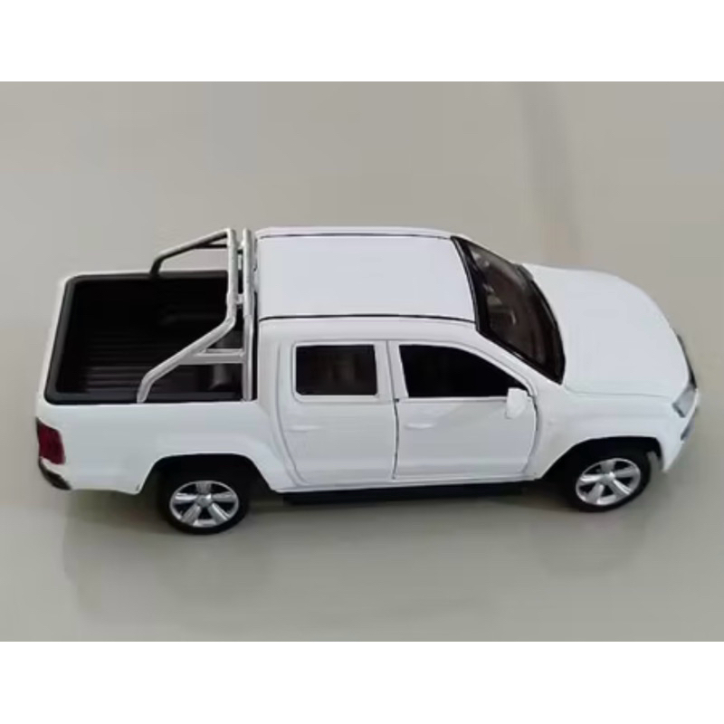 Miniatura Amarok Caminhonete Volkswagen Amarok 13cm – Toda de Metal com Portas que Abrem