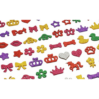 100 Adesivos Pet Coleção Mini Fêmea Piercings Lacinhos Eva Banho e Tosa Pet Shop em Oferta na Shopee