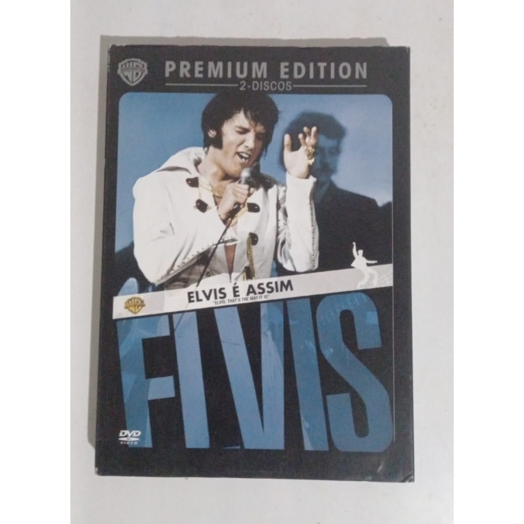 DVD Elvis É Assim Duplo – Ítem de Colecionador Impecável | Mídia Sem Riscos