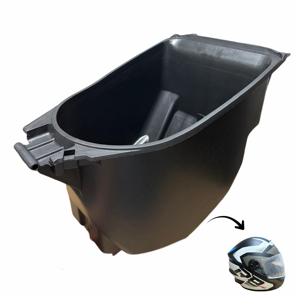 Bau Interno Biz 125 2006 Até 2010 Original Pro Tork Porta Capacete e Objetos Bau Interno Biz 125 2006 Até 2010 Original Pro Tork Porta Capacete e Objetos