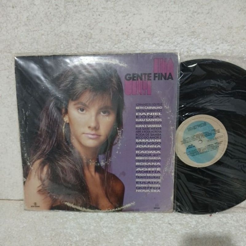 lp gente fina nacional  - trilha sonora original da novela