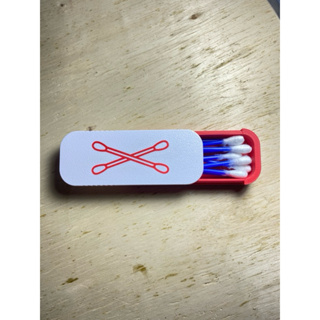 Estojo organizador de viagem para cotonetes em Oferta na Shopee