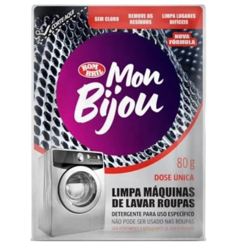 Limpa Máquina de Lavar Mon Bijou da Bombril 80gr