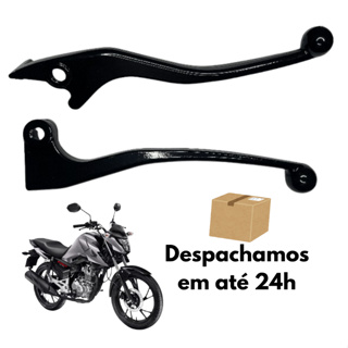 Manete Freio E Embreagem Cg Titan Fan 125 150 160 Preto Par em Oferta na Shopee