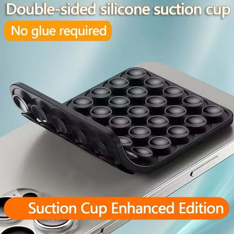 📌 Ventosa Dupla Face Para Celular – Fixação Segura e Reutilizável