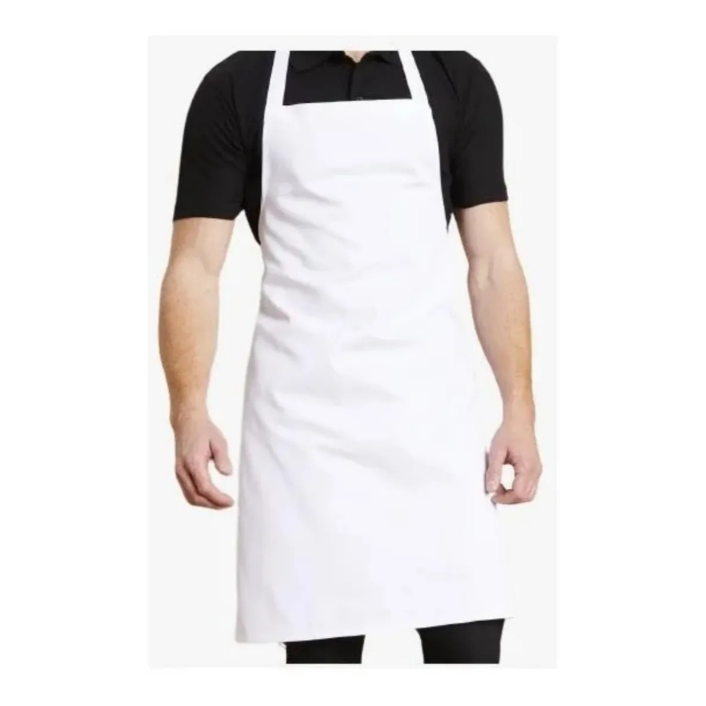 Avental Brim Branco: Onde Comprar | BuscaProdutos