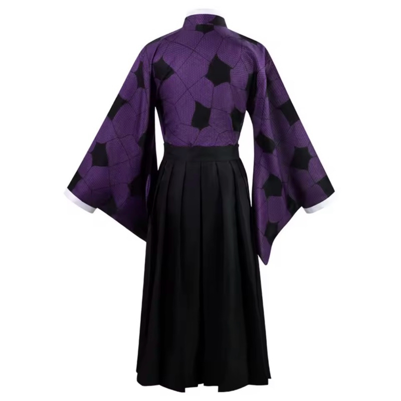 Manto kimono Tsugikuni yoriichi kokushibo cosplay lua superior 1 kimetsu traje no yaiba — imagem 2 de 2